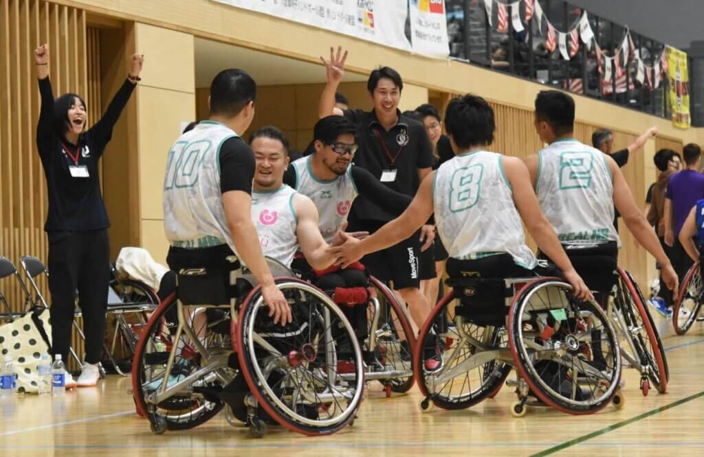 初出場のKnockü SC（以下ノッキュー）が2冠を達成=第21回全日本車椅子ハンドボール競技大会