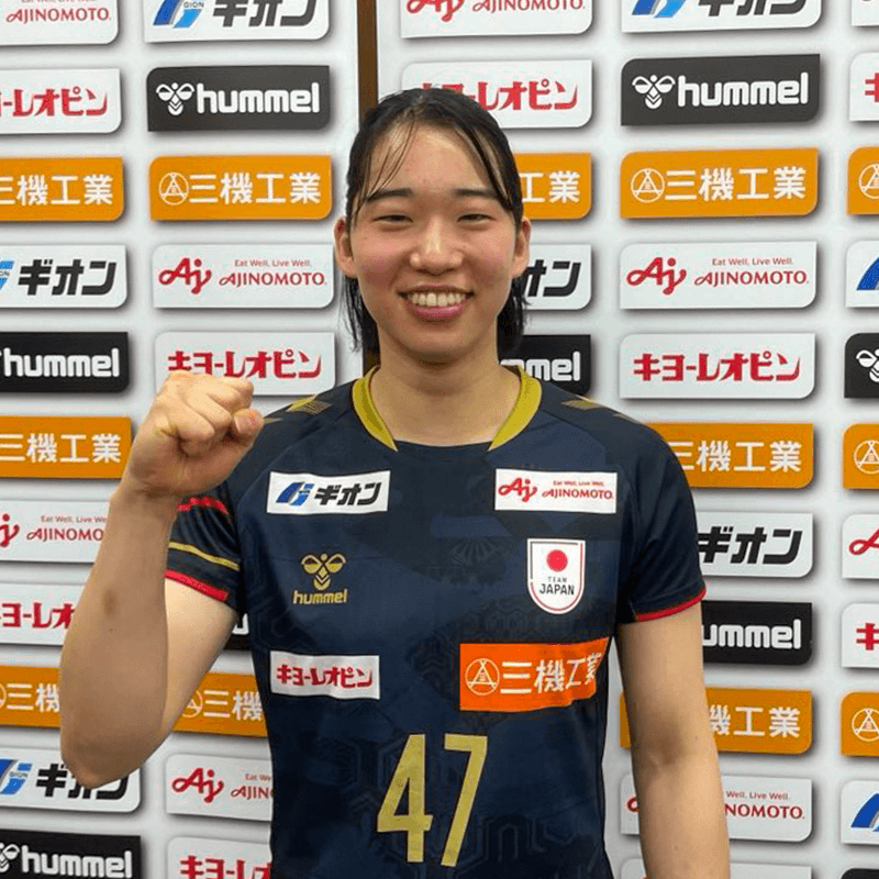 ハンドボール女子日本代表・吉野珊珠