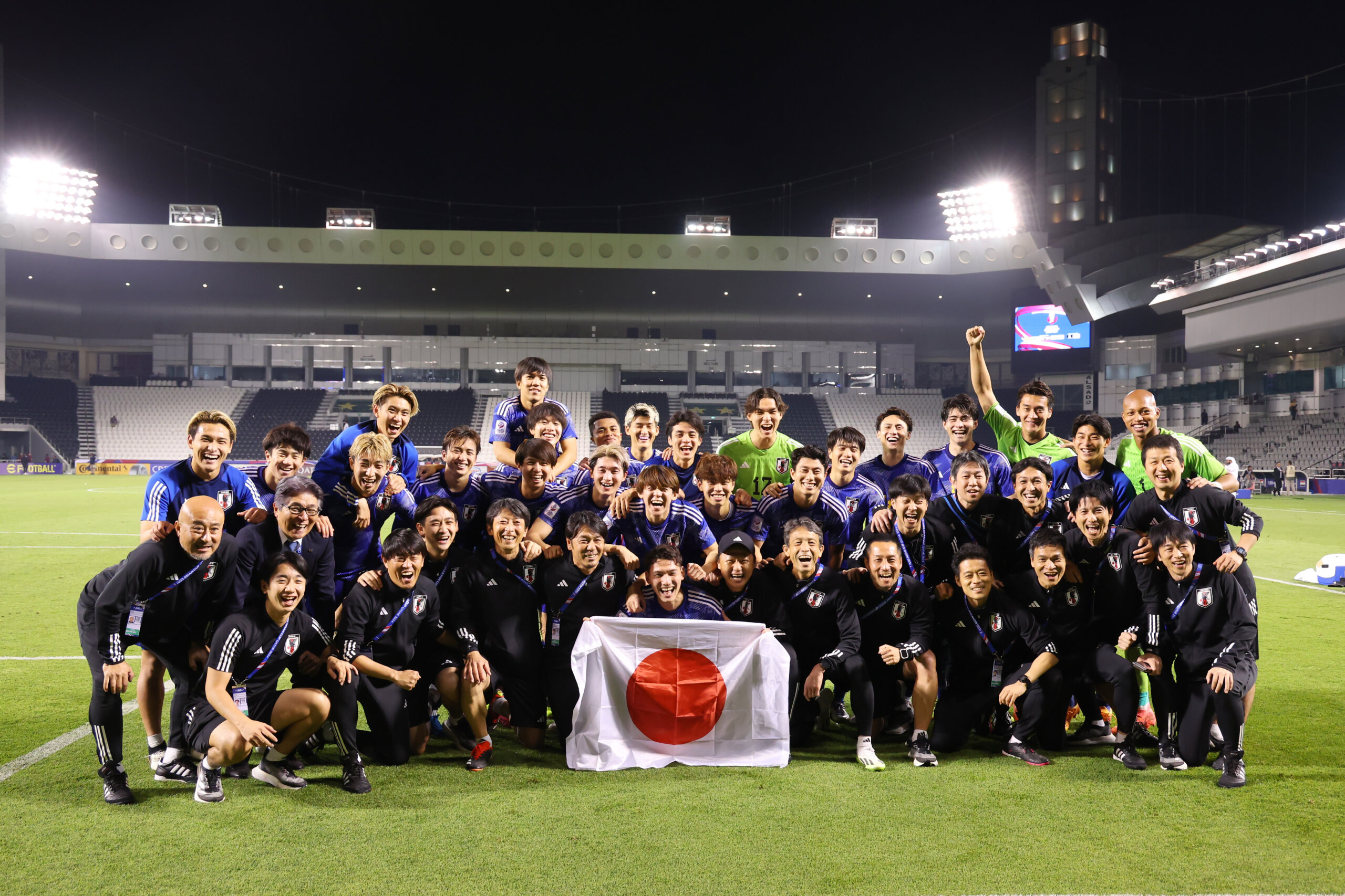 パリ五輪出場を決めたサッカー日本U23写真：長田洋平/アフロスポーツ
