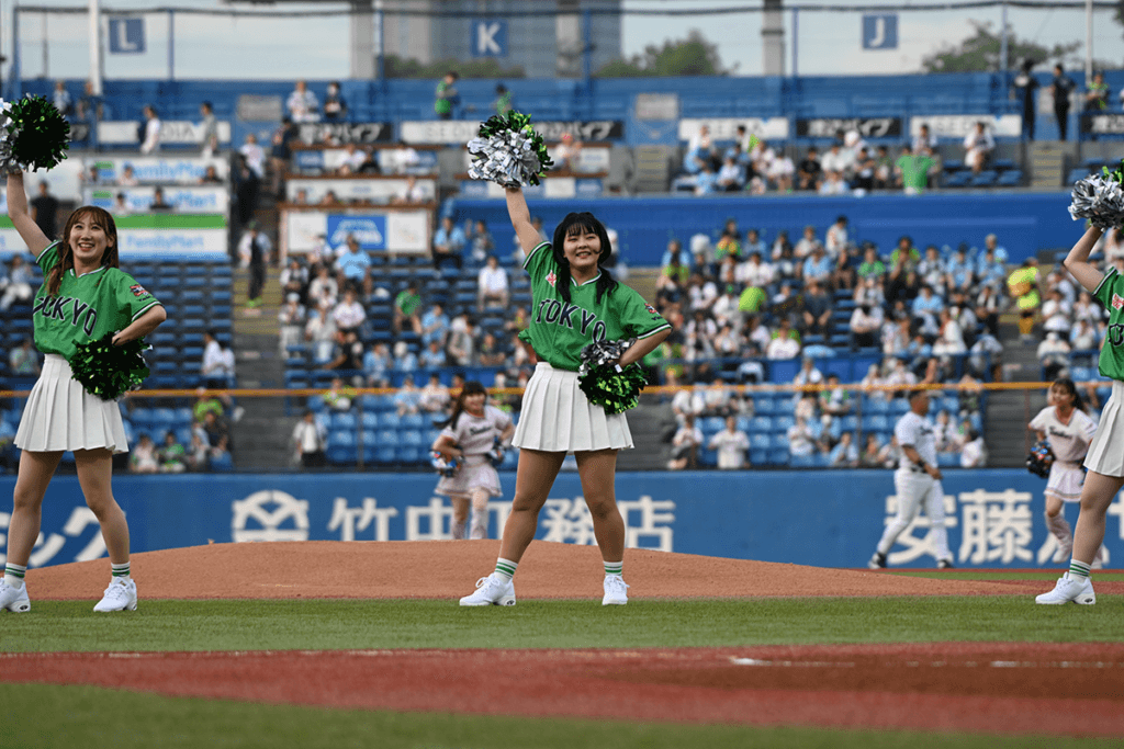 神宮球場で踊る夢を叶えた中川友梨香さん