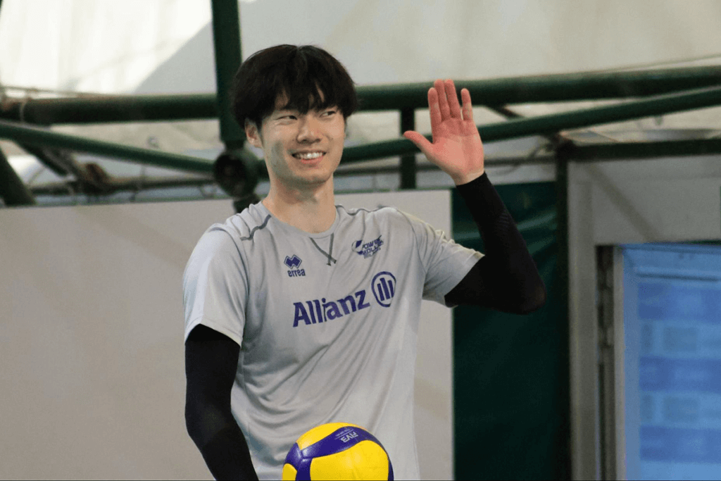 「一番惹かれたのがミラノ」（写真提供：Powervolley Milano）