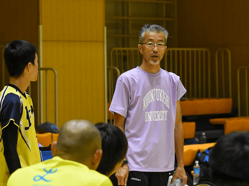 大西監督は合宿初日のミーティングで「目標は世界一」と言い、選手の心に火をつけた