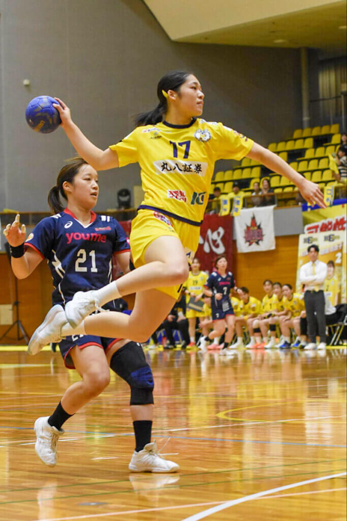 夏堀郁音（HC名古屋）は玄人受けする右利きライトウイング