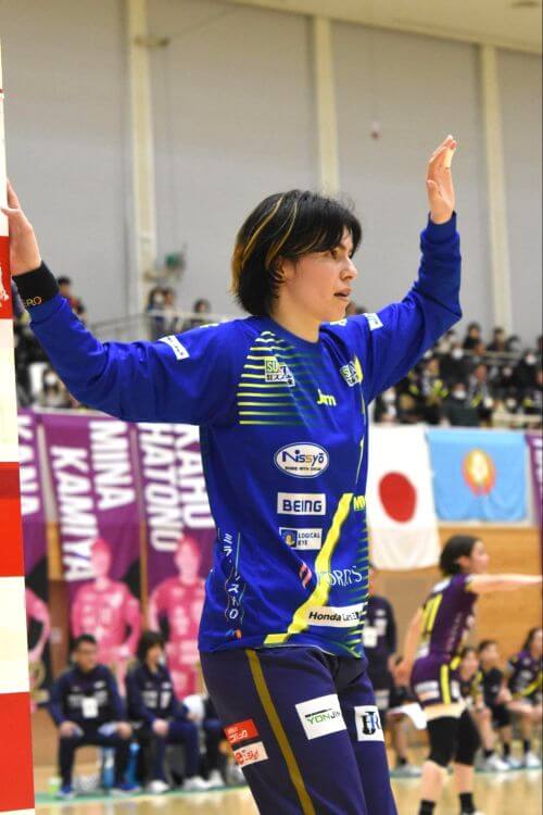 2024年1月のホーム戦で復帰した高木エレナ。ママさん選手の意地を見せてくれた