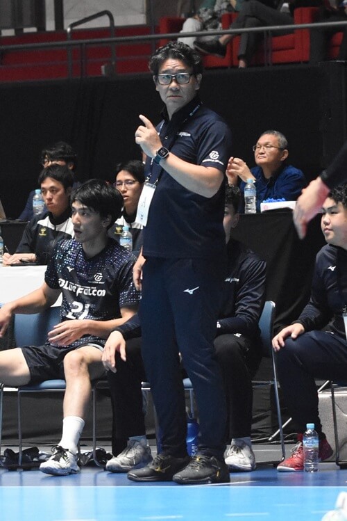 田中茂監督(豊田合成ブルーファルコン名古屋)