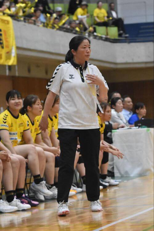 田中美音子ヘッドコーチは粘り強い指導でミスを減らしてきた