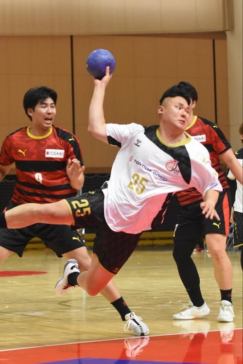 新加入の西村勇志は、リーグH勢に負けない体格の持ち主