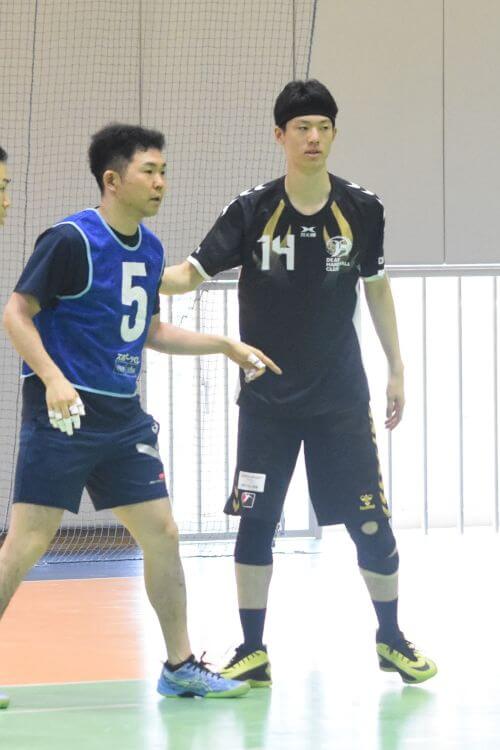 DFのみの出場になる予定だが、小林優太の長身はチームに欠かせない
