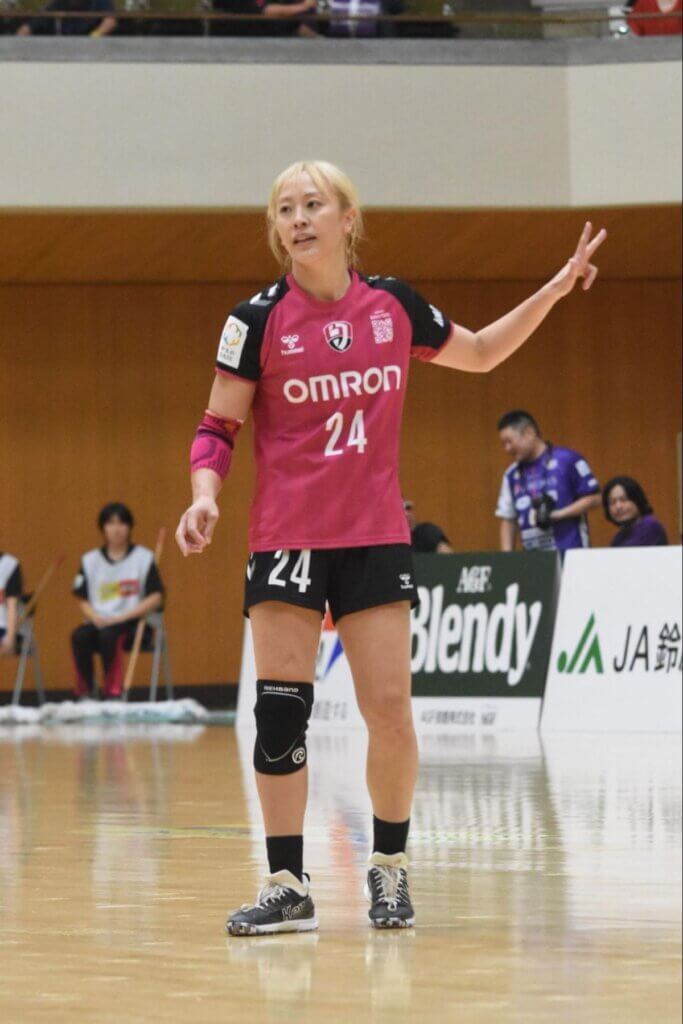 内容がよくない試合でも、崩れることなく、チームのプラスになる行動を心がける=2025年9月