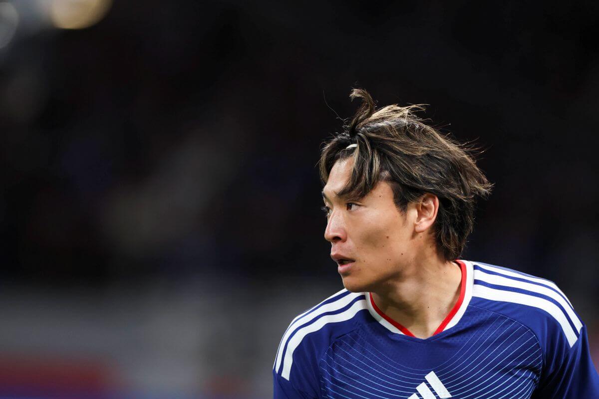 サッカー キリンチャレンジカップ2025 日本代表 vs ボリビア代表 後半 町野修斗 (JPN) 国立競技場/東京都/日本 クレジット：川口浩輝/フォート・キシモト 2025年11月18日 Football KIRIN CHALLENGE CUP 2025 Japan vs Bolivia 2nd Half Shuto MACHINO (JPN) National Stadium/Tokyo/Japan Credit:Hiroki KAWAGUCHI/PHOTO KISHIMOTO 18/11/2025