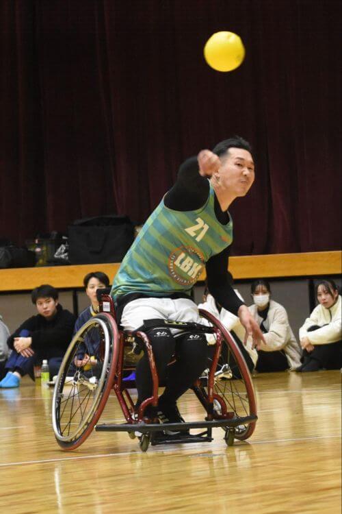 佐藤克輝（LBH）は有言実行で、6人制のトップスコアラーになった