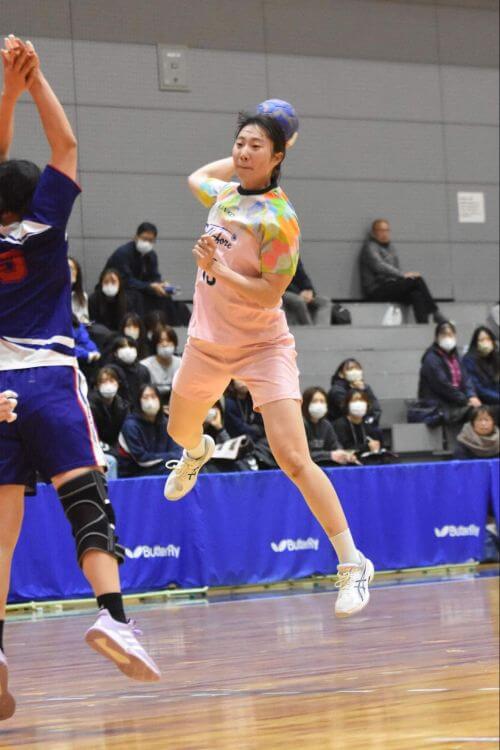 いつもは入るはずの高橋弥那のロングシュートが、この日はなかなか決まらなかった