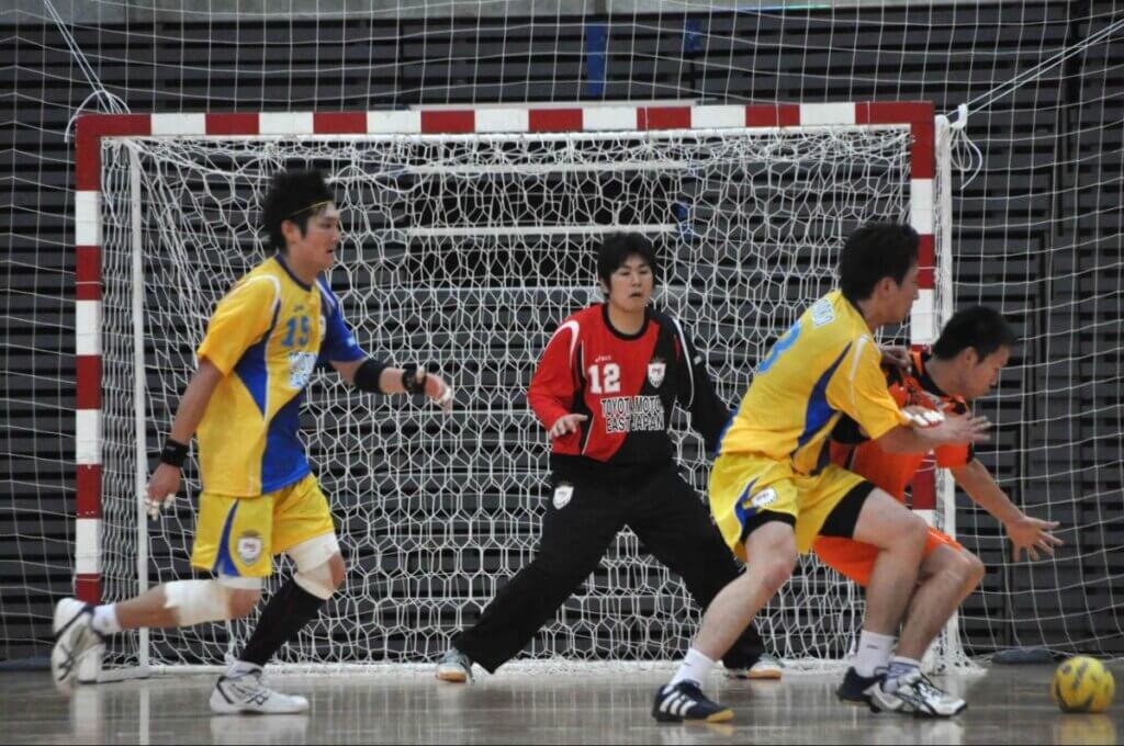 2012年の関口。この年からトヨタ自動車東日本は日本リーグ（現在のリーグH）に加盟した