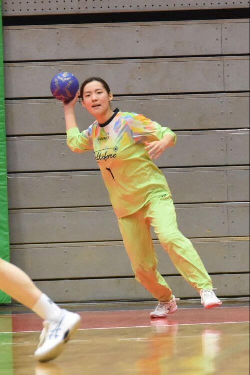 安定したキーピングを見せていたGK小宗佳那は、子育てと仕事を両立しながらリーグHを目指す