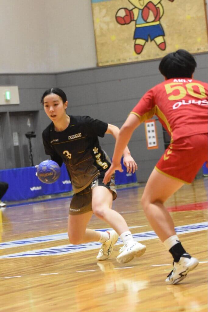 中筋海南が1対1で鋭く切り返す