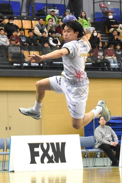 レフトウイングの北林誠生。父は熊本ビューストピンディーズの北林健治GKコーチ