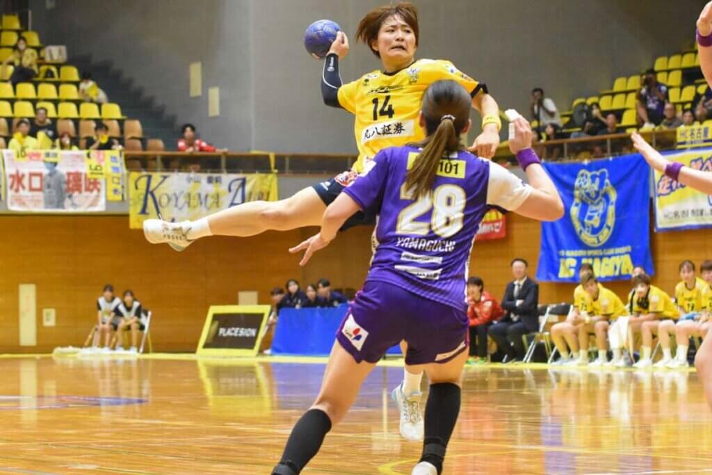 夏の東海クラブダービーはケガで欠場した井桁晴香。開幕に間に合わせて、リーグH初戦は10得点の大活躍だった