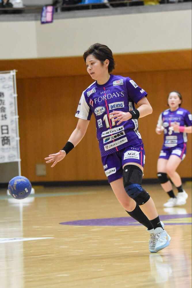 才能きらめく横田希歩(三重バイオレットアイリス)。DFでもこんなに才能のある選手だったとは……