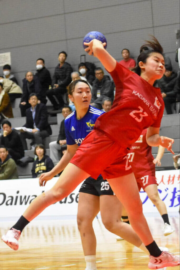 世界で通用するセンターになるために。岡田彩愛（香川銀行シラソル香川）にはもうひと伸びが求められる