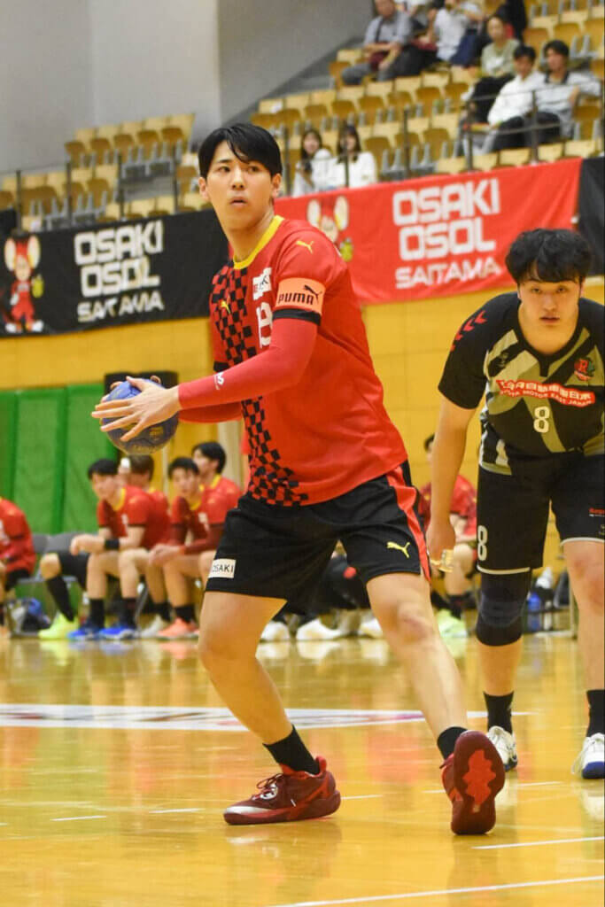 CPの全ポジションをこなしつつも、センターには強いこだわりを見せる末岡拓美（大崎オーソル埼玉）