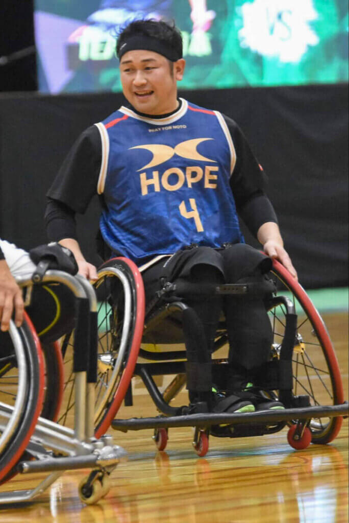 日本代表GKの大和田洋平。フィールドプレーも上手で、つなぎ役としても重宝する