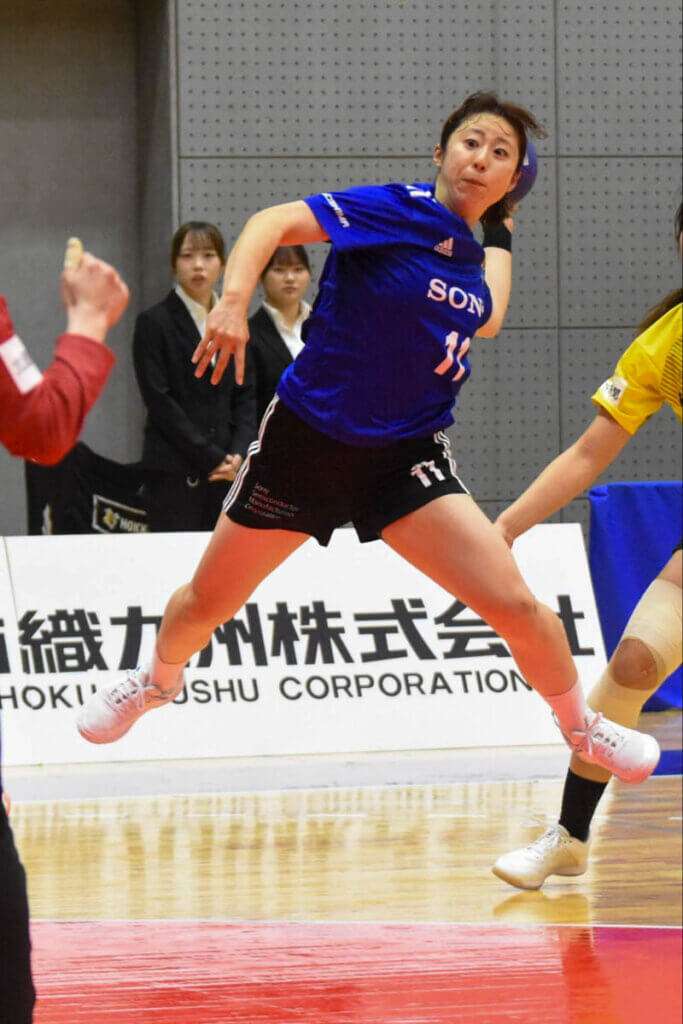 フットワークを武器に急成長。宇治村唯（ブルーサクヤ鹿児島）は、韓国に移籍した金城ありさの穴を埋めた