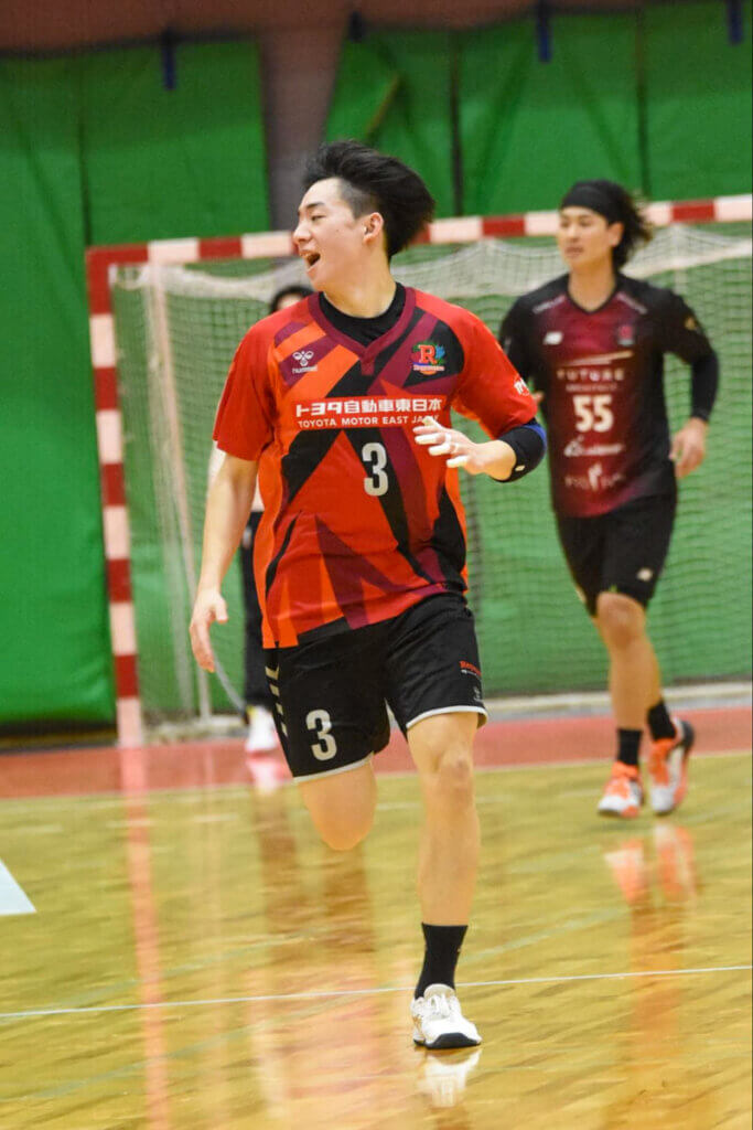 谷藤要(トヨタ自動車東日本レガロッソ)の身体能力を生かしたプレーは、レガロッソの新たな強みになっている