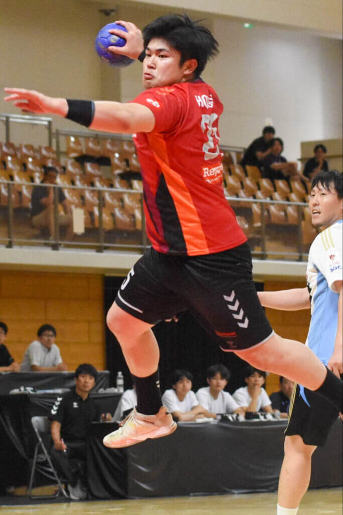 細田啓輔（トヨタ自動車東日本レガロッソ宮城）はピヴォットらしいピヴォット。王道のプレーで、チャンスを作り出す