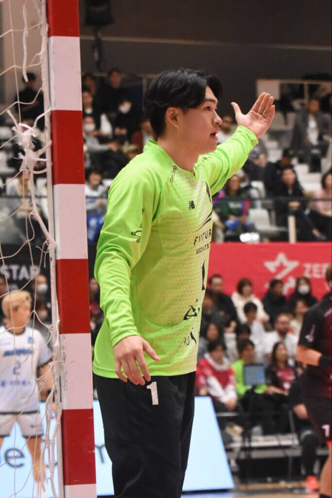 藤代紫水高校(茨城)時代から大人びたGKだった大山翔伍。世界で通用するキーピングを目指している