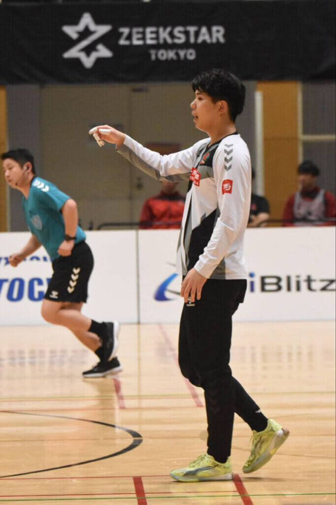 川島豪（トヨタ自動車東日本レガロッソ宮城）は爆発力のあるGK。当たらない日にどう立て直すかが課題