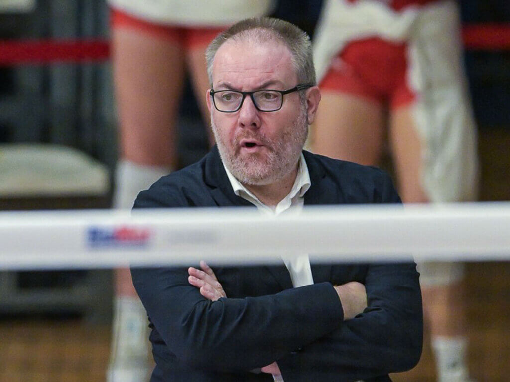 2024-25シーズンからブスト・アルシツィオの監督を務めるエンリコ・バルボリーニ（写真提供：UYBA Volley Busto Arsizio） 