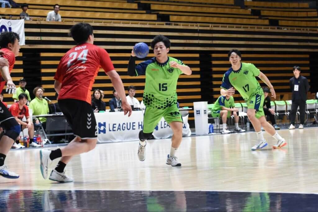 新人の河村優のカットインは、リーグHでも通用している