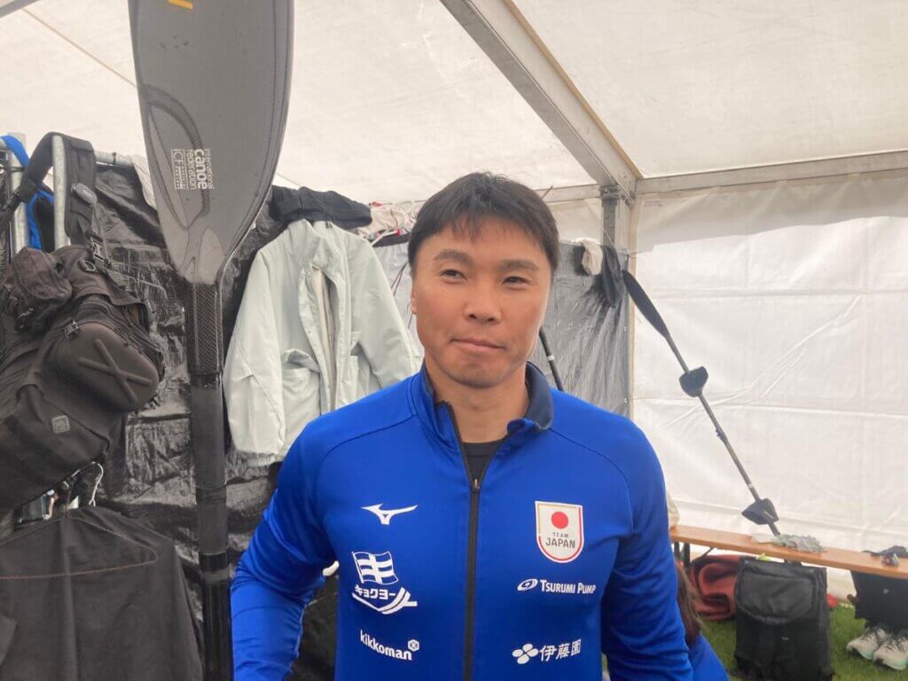 カヌー・スプリントワールドカップに出場した日本代表の水本圭治©Pen＆Sports