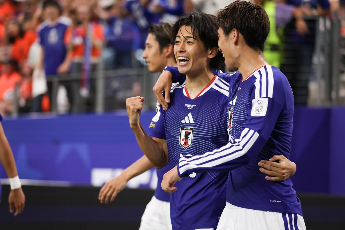 サッカー FIFAワールドカップ 2026 カナダ/メキシコ/アメリカ グループステージ グループF オランダ vs 日本 後半 中村敬斗 (JPN) ダラススタジアム/テキサス州/アメリカ クレジット:鈴木颯馬/フォート・キシモト 2026年6月14日