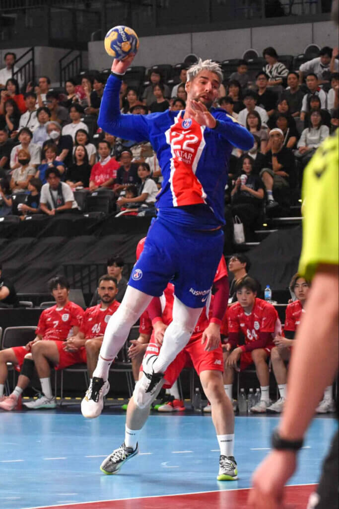 PSGの顔とも言えるルカ・カラバティッチ。今年は先発出場で会場を沸かせた
