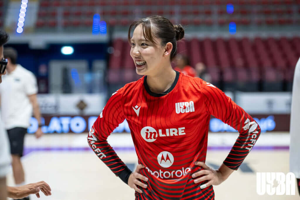 ノヴァーラとの開幕戦を前に＝2026年10月4日（写真提供：Uyba Voley Busto Arsizio/G.Alemani)