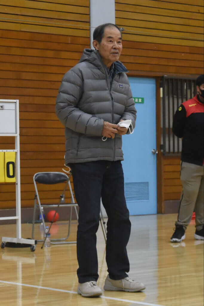 「ミスターハンドボール」と呼ばれた木野実さん(故人)は、日本の車いすハンドボールの恩人でもある=2021年9月、東京・新宿コズミックセンターで(久保写す)